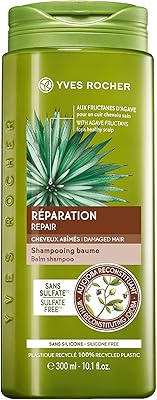Shampoing revitalisant réparateur yves rocher | nettoie et reconstruit les cheveux abîmés |