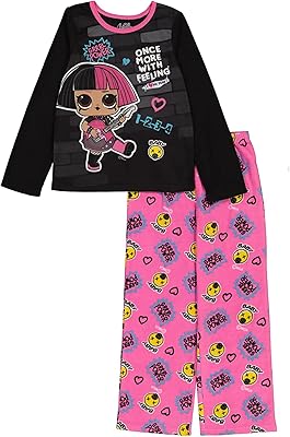 Ensemble pyjama grand fille pour fille (lot de 6)