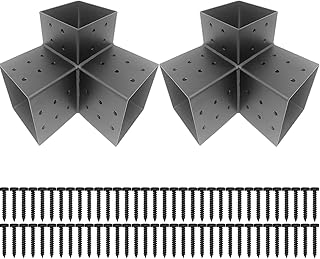 Ensemble de supports de treillis en bois nihoni 4x4 support d'angle droit