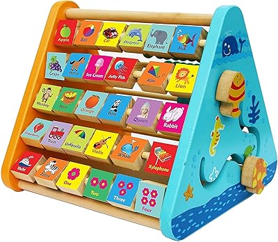 Honlifu jouet d'intelligence d'éducation précoce multifonctionnel en bois pour bébés ensemble préscolaire