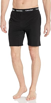 Short de nuit en coton extensible calvin klein pour hommes (paquet de 1)