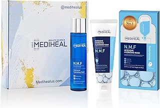 Mediheal n.m.f triple step power hydration routine set | acide hyaluronique, niacinamide et vitamine e, soins de la peau coréens, pour peaux sèches et ternes, réparation de l'humidité, coffret cadeau, kit de soins de la peau pour femmes et hommes. Diaytar Sénégal : Des promotions qui ont du sens