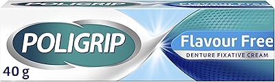 Adhésif dentaire polygrip, crème de liaison pour la fixation des prothèses dentaires
