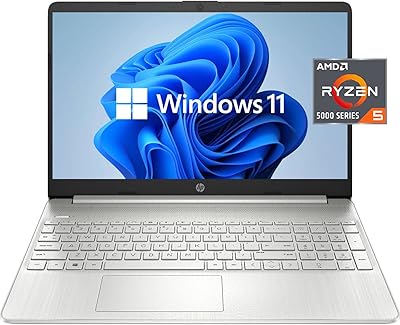 Ordinateur portable hp pavilion 15,6 pouces fhd (dernier modèle 2022), amd ryzen 5