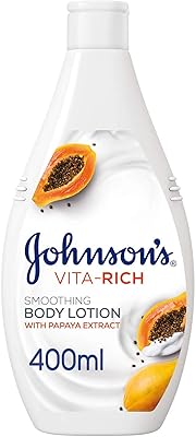 Lait corporel hydratant johnson's enrichi en vita et papaye, 400 ml
