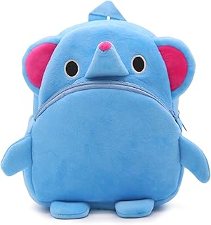 Sac à dos d'école pour enfants au design mignon sac d'épaule en peluche