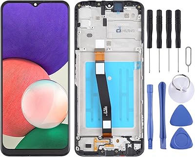 Ensemble complet de numériseur d'écran tactile lcd de téléphone portable avec cadre