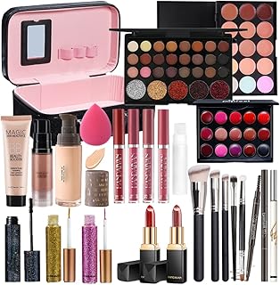 Kit de maquillage tout-en-un dans un coffret cadeau essentiel des fêtes comprenant un correcteur