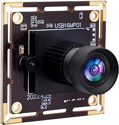 Caméra usb alpcam 16mp avec capteur d'image imx298 webcam full hd 3496p module