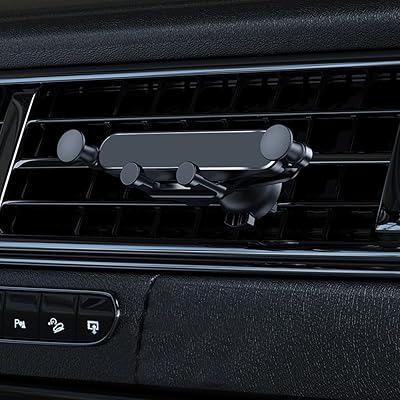 Le support mobile de voiture ecv gravity se monte sur la grille