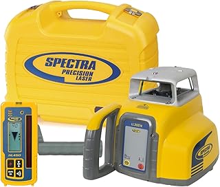 Kit de nivellement laser auto-nivelant spectra precision ll300n-4 avec récepteur hl450, pince