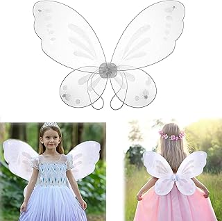Ailes de fée pour filles ailes d'ange papillon de fée accessoires de costume