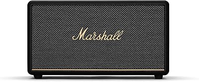 Haut-parleur domestique sans fil haut de gamme marshall stanmore iii 50 w avec bluetooth 5.2 et entrées multiples - profitez du son signature de marshall | noir. Diaytar : Parce que bien acheter, c'est économiser