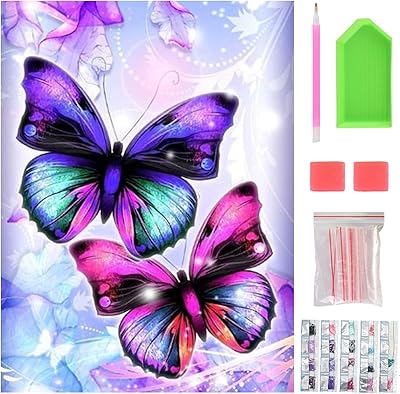 Kits complets de peinture diamant 5d kits d'art à faire soi-même pour adultes