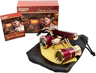 Jumelles opera hqrp nouvelle génération 3 x 25 avec lentilles optiques cristallines (cco)