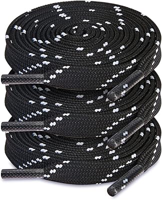 3 paires de lacets plats pour chaussures de sport, lacets pour chaussures
