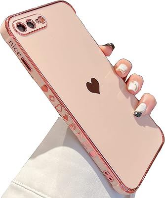 Coque suntecor pour iphone 8 plus, coque en tpu souple pour iphone 7