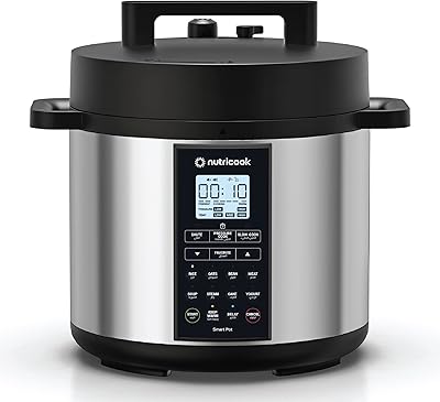 Nutricook smart pot 2 prime 1000w - 8 appareils en 1, autocuiseur, sauteuse