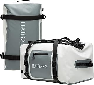 Sac polochon étanche haigang 70l 110l grande capacité sangles et poignées épaisses