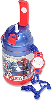 Bouteille d'eau fis spider-man pop puzzle tqwzs4bsp601, 600 ml