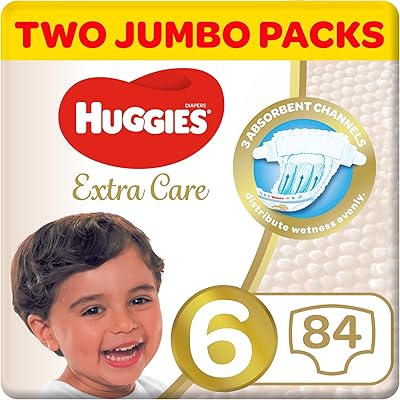 Couches huggies ultra comfort, taille 3, méga paquet, 4-9 kg, 246 couches