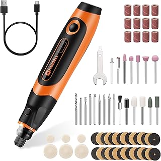 Outil rotatif sans fil hardell mini kit d'outils rotatifs 4 v