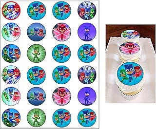 24 décorations de cupcakes comestibles non coupées pj mac, décorations de cupcakes d'anniversaire sur le thème pj. Diaytar Sénégal : La marketplace qui pense à votre porte-monnaie