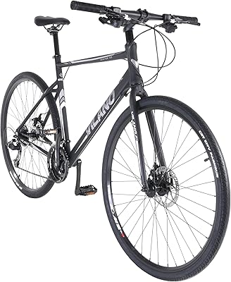 Vélo de route hybride villano diverse 3.0 performance 24 vitesses, freins à disque