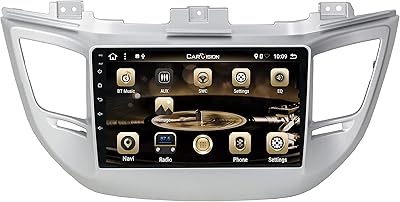 Écran android carvision ix35 tucson 2016-2018, stéréo à rayon automatique, gps, système