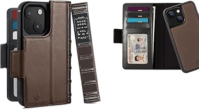 Étui de protection portefeuille en cuir 3 en 1 twelve south compatible