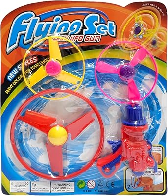 Party time ensemble lanceur de frisbee 4 pièces 1 pistolet et disques. Le discount haut de gamme, c'est possible avec Diaytar