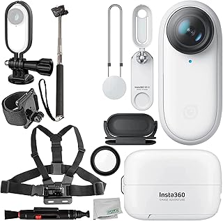 Caméra d'action insta360 go 2 avec pack de démarrage d'accessoires - comprend