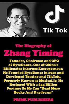 La biographie de zhang yiming : fondateur, président et pdg de bytedance. l'un