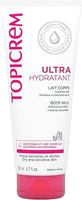 Lait corporel ultra hydratant topicrem, 200 ml