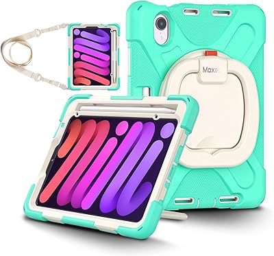 Étui de protection coloré résistant aux chocs moxido avec béquille rotative à 360