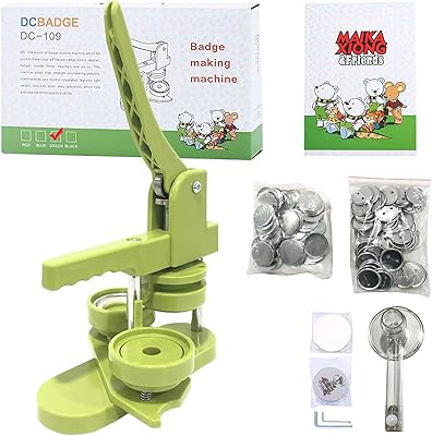 Machine de fabrication de boutons capina home, machine à presser les badges, 58