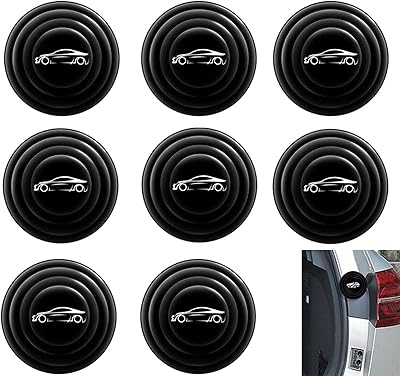 Pare-chocs de porte de voiture, 8 pièces autocollants insonorisés pour porte de voiture, protecteur de bord de porte, pare-chocs de porte de voiture en plastique pvc. Diaytar : Le premier choix des acheteurs avisés