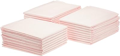 Matelas à langer jetables sunbaby, paquet économique de 50, rose