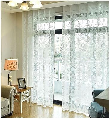 Rideaux transparents ts house avec œillets pour salon (multicolore, 200)