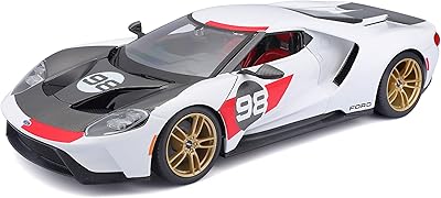 Modèle de voiture maisto 1 18" 2021 ford gt 98 white heritage. Diaytar : Votre destination shopping préférée au Sénégal