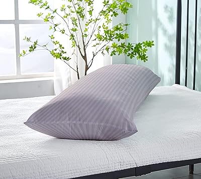 Oreiller de corps long en lin d'hôtel pour sommeil profond 1