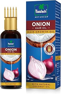 Huile capillaire à l'oignon parachute advansed avec applicateur peigne - pour la croissance