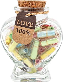 Messages en capsule dans une bouteille, message en capsule pour petit ami/petite amie