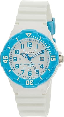 Montre casio pour femme avec bracelet en résine et affichage analogique