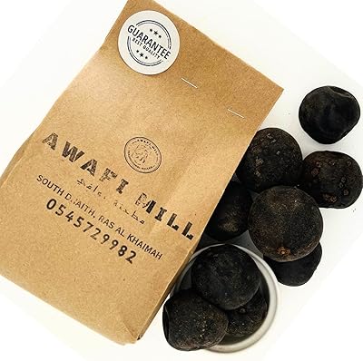 Citron noir sec déshydraté awafi | première qualité (1 kg)