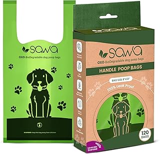 Sawa 120 sacs à crottes pour chiens - sacs à crottes pour chiens
