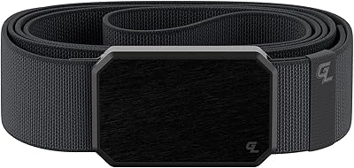 Ceinture en nylon extensible grove life groove pour hommes avec boucle