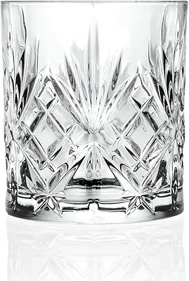 Ensemble de tasses en verre rcr, 6 pièces, 310 ml - transparent