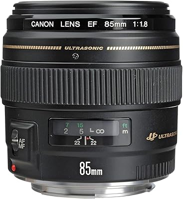 Objectif zoom gros plan canon 85 mm f/1.8 usm - ef