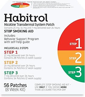 Patch habitrol nicotine translation system | aide à arrêter de fumer | étapes